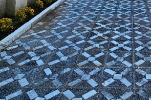 کارگاه تولید جدول و موزاییک در تنکابن