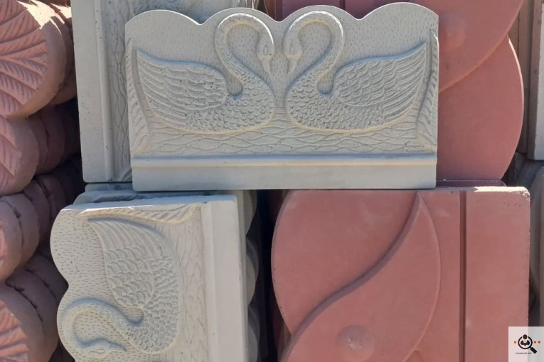 کارگاه تولید جدول و موزاییک در تنکابن