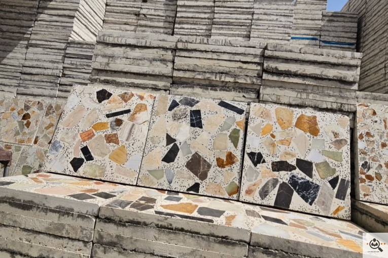 کارگاه تولید جدول و موزاییک در تنکابن