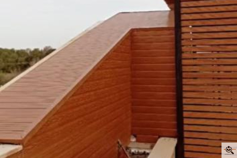 چوب پلاس وود بام در مازندران