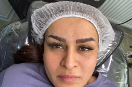 بهترین آرایش دائم و ریمو تاتو ستاره بلاغی در صدرا شیراز