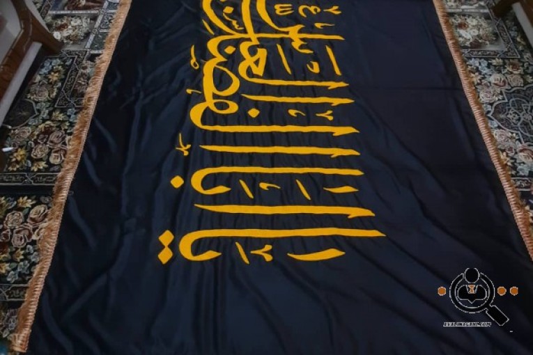 پرچم دوزی انصار الحسین در مشهد (کاشمری)